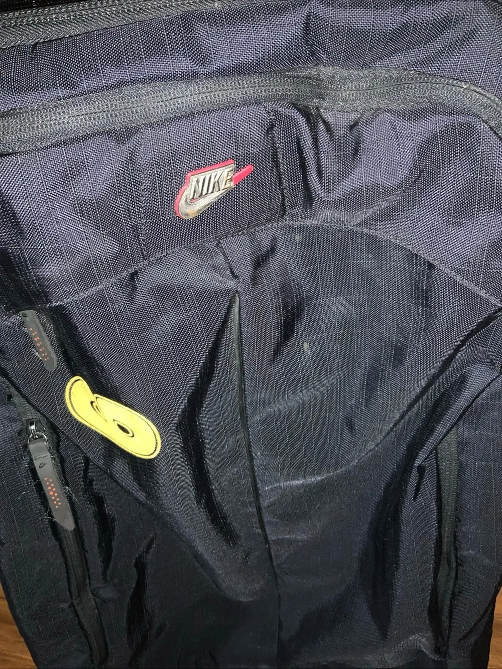 Nike Suitcase Carry On Black Cordura Rolling Luggage. 30X17. Good condition.